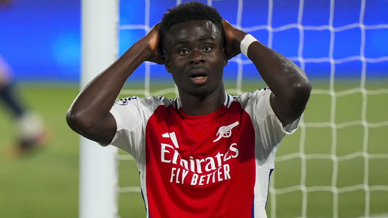Bukayo Saka Stats