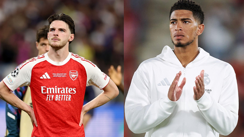 Declan Rice vs Jude Bellingham
