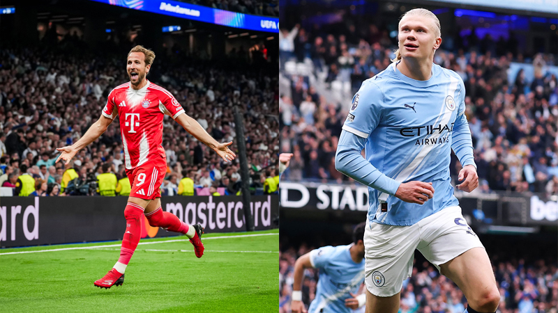Harry Kane vs Erling Haaland