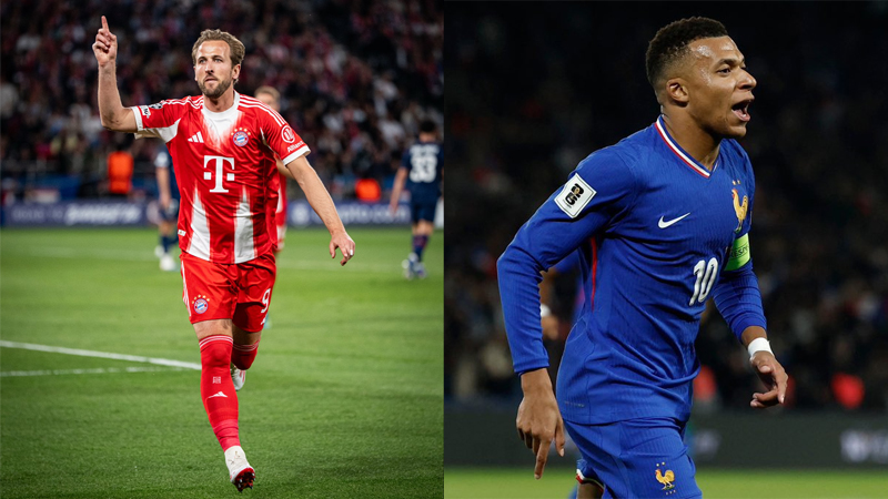 Harry Kane vs Mbappé