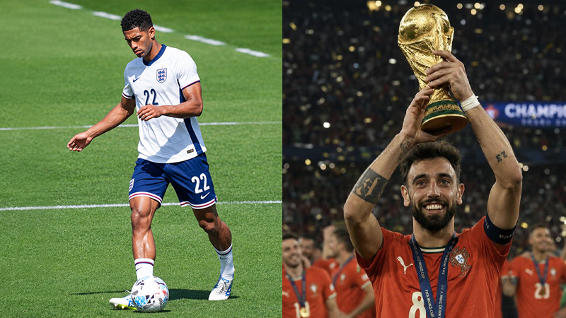 Jude Bellingham vs Bruno Fernandes