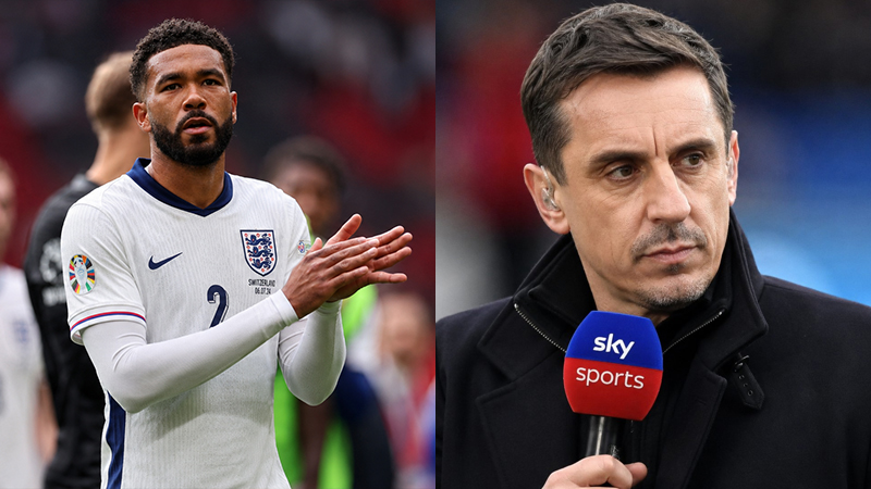 Reece James vs Gary Neville