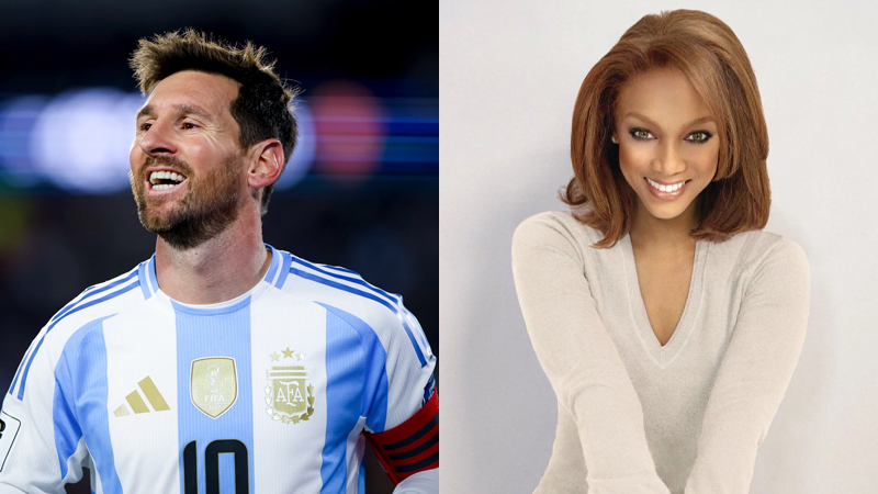 Why Are Lionel Messi and Tyra Banks Trending Together