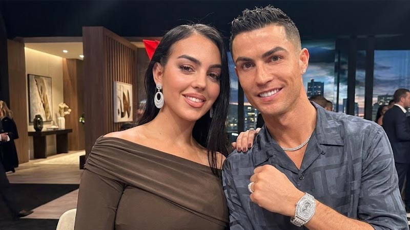 Cristiano Ronaldo and Georgina Rodriguez