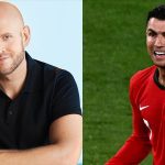 Daniel Ek and Cristiano Ronaldo