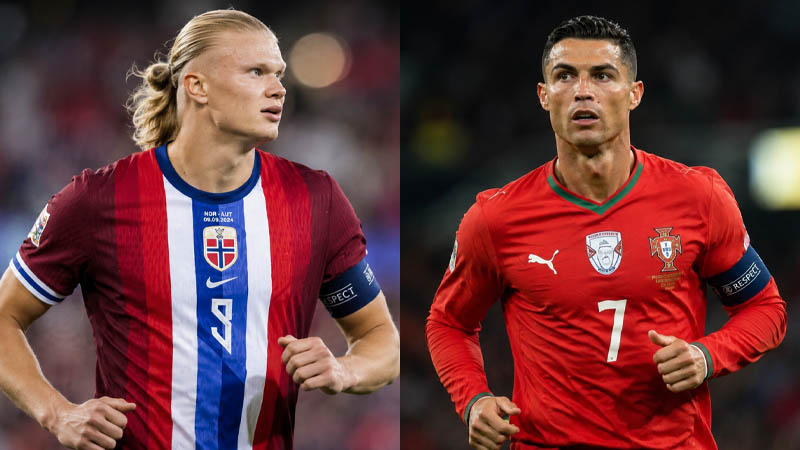 Erling Haaland vs Ronaldo