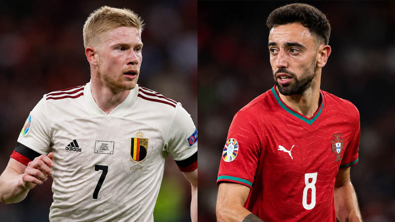 Kevin De Bruyne vs Bruno Fernandes