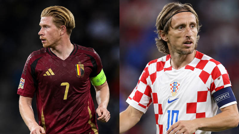 Kevin De Bruyne vs Luka Modrić