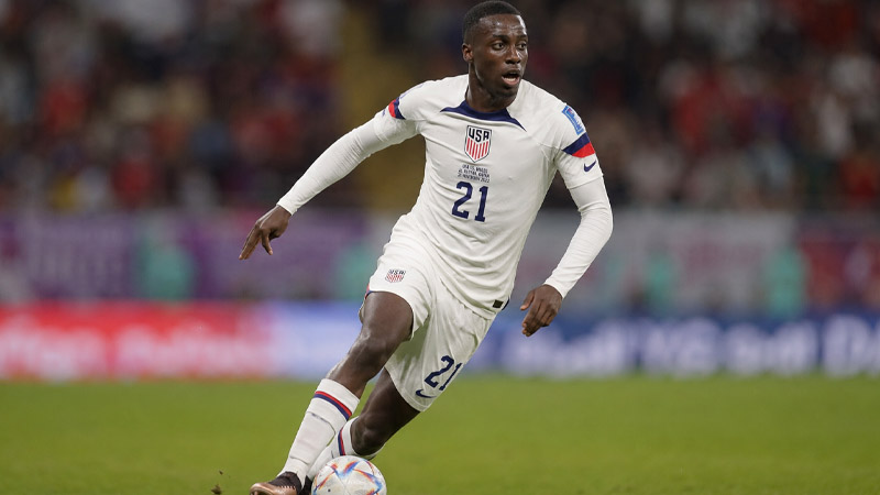 Timothy Weah Stats