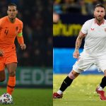 Virgil van Dijk and Sergio Ramos