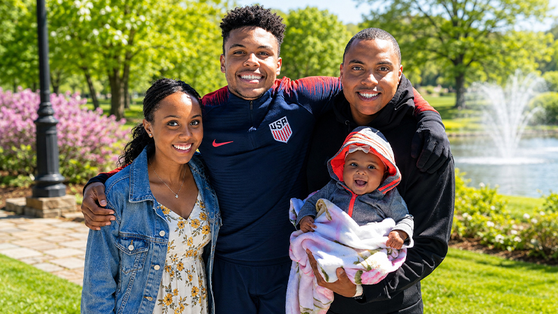 Weston McKennie Family