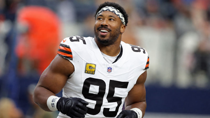 How the 49ers reacted to their rival Rams trading for Myles Garrett