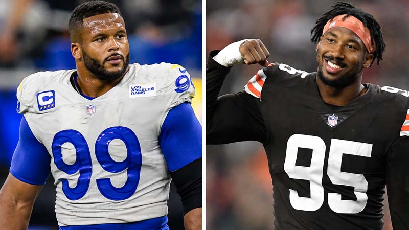Who was better, Aaron Donald or Myles Garrett