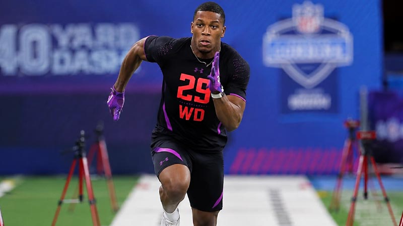 dj moore 40 yard dash time