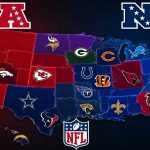how are nfl teams divided into conferences
