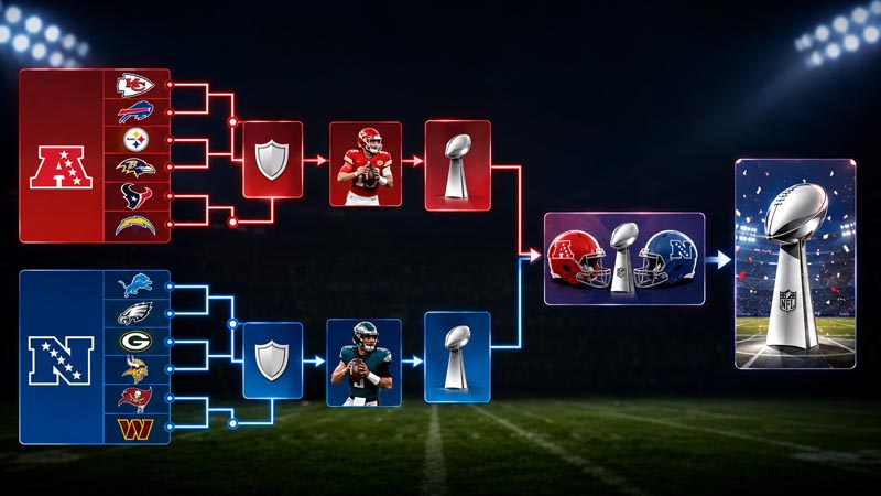 how does the nfl playoff system work