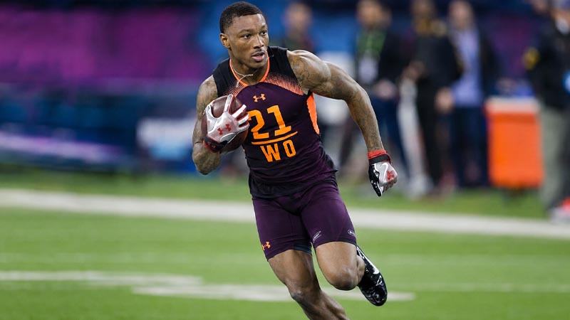 mecole hardman 40 time