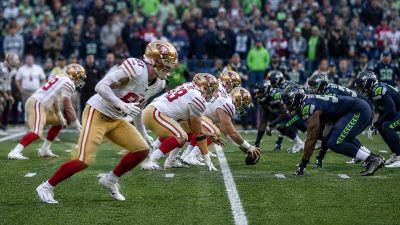 what is illegal motion in football