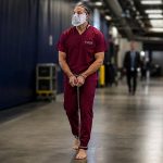 why is mack hollins in shackles