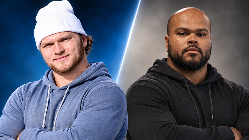 Aidan Hutchinson vs Jermaine Eluemunor