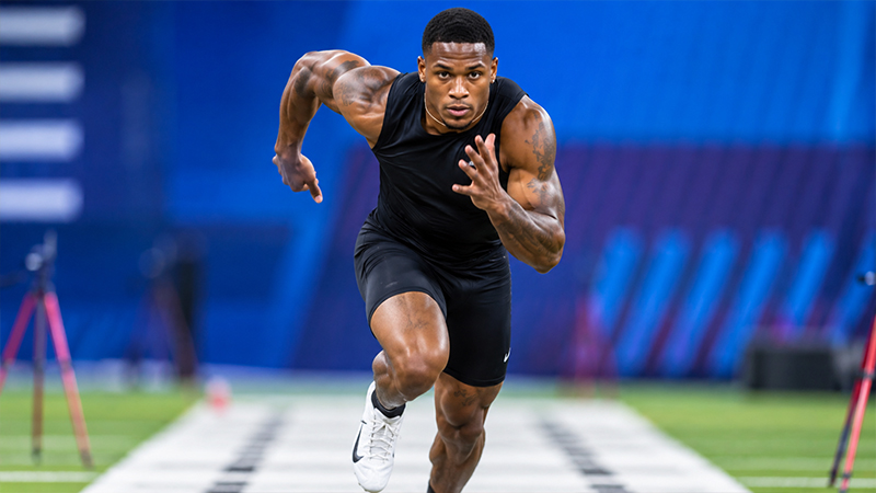 How Fast Was the Eagles Cornerback at the NFL Combine