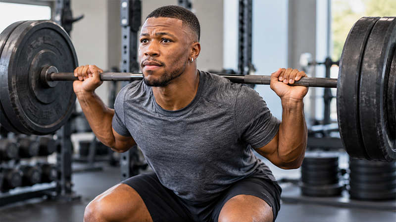 How Much Does Saquon Barkley Squat