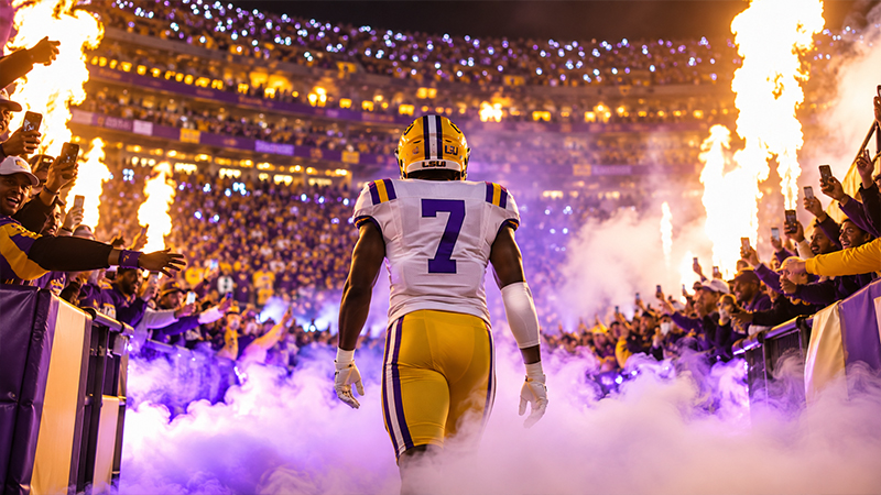 Is LSU’s Iconic Senior Night Entrance the Coldest Moment in College Football History