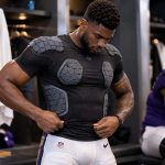 why do nfl players wear padded shirts
