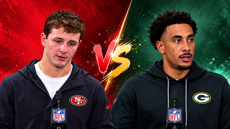 Brock Purdy vs. Jordan Love
